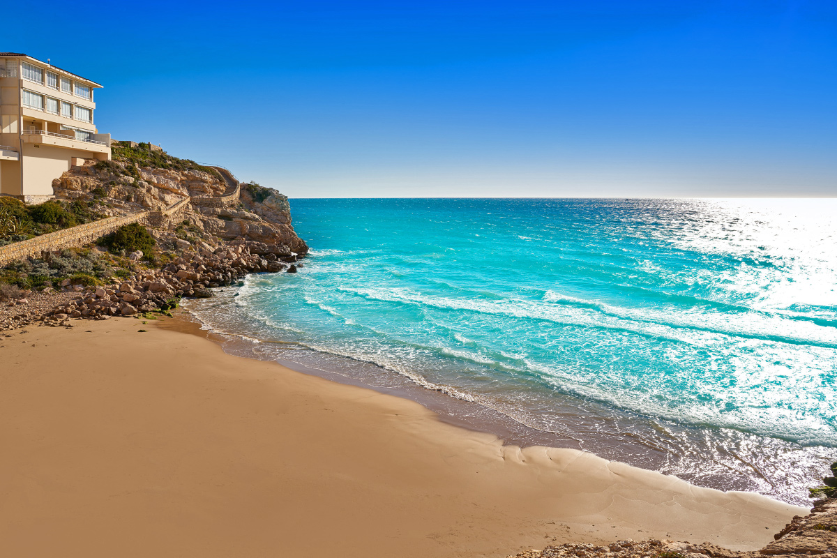 Cala Llenguadets v letovisku Salou