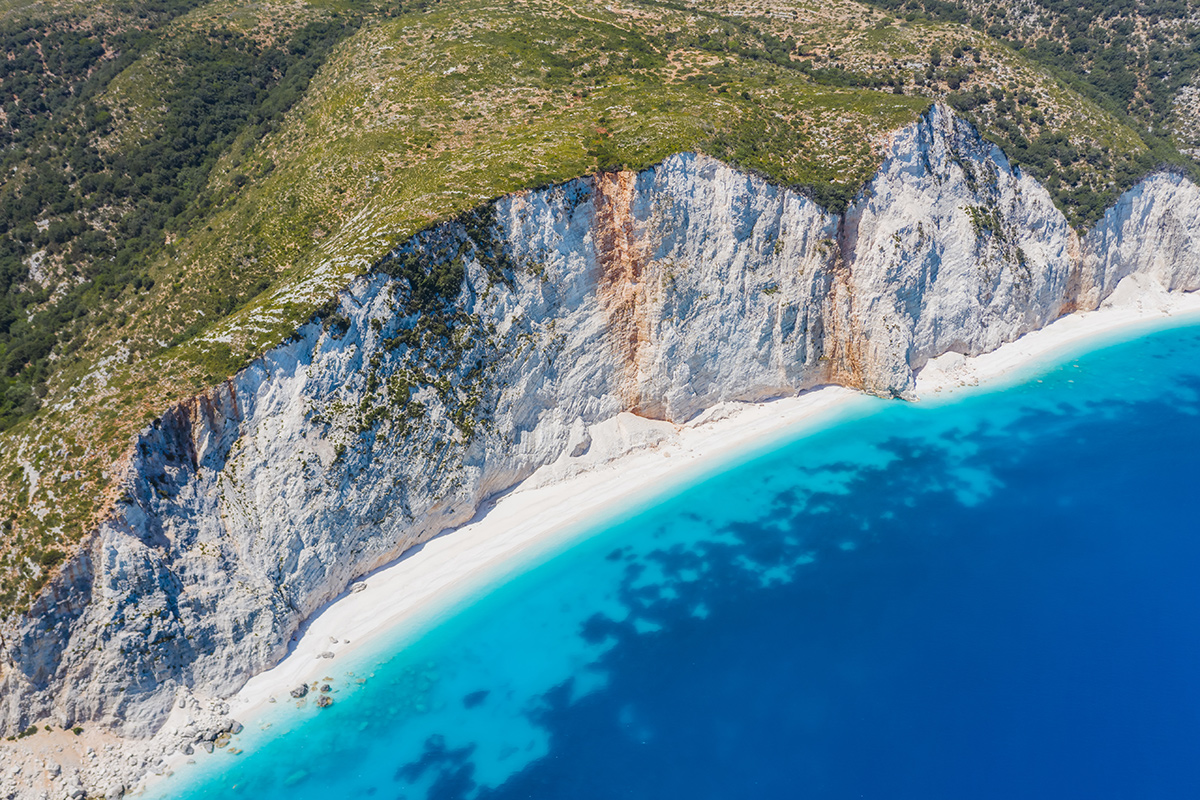 okrajová část Fteri Beach