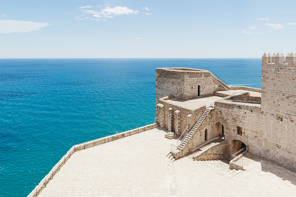 Castell de Peniscola neboli hrad Papa Luna