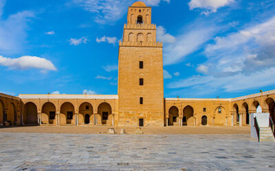 Velká kajruvánská mešita neboli Great Mosque of Kairouan neboli Mosque of Uqba